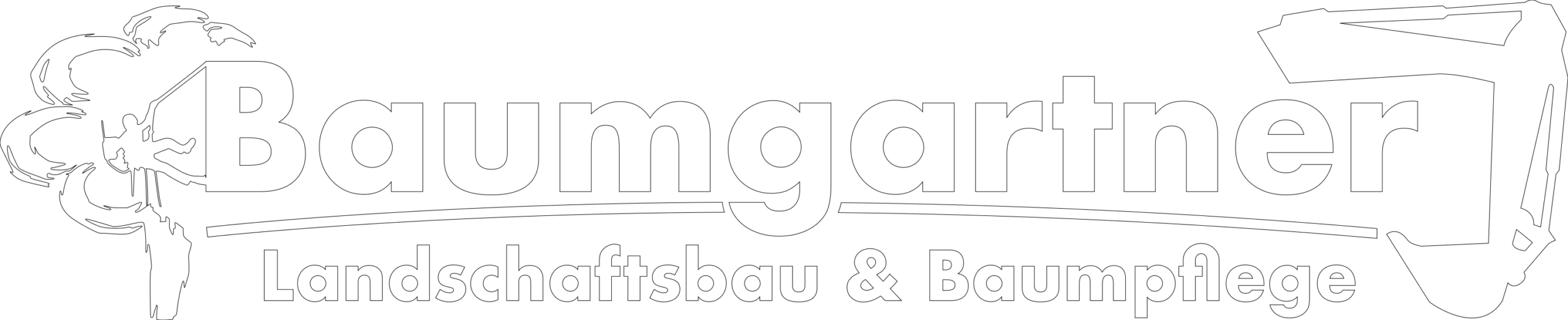 Baumgartner Logo weiß